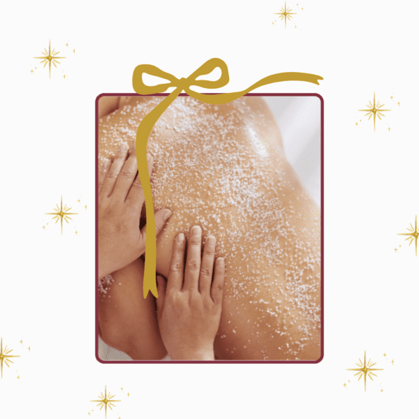 PEELING CORPORAL CON HIDRATACIÓN Y MASAJE + UNA CREMA HIDRATANTE CORPORAL PARA CASA